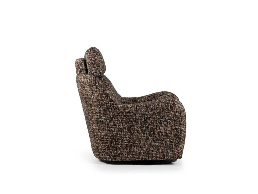 Chaise rembourrée de luxe pour le salon de designer moderne