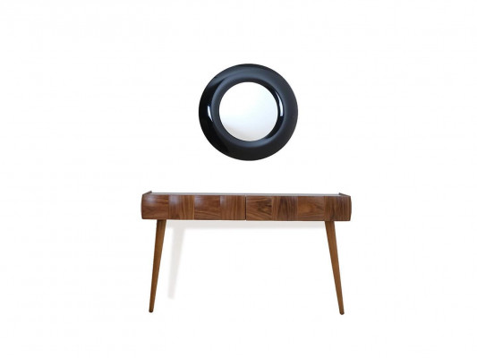 Commode Console Moderne en bois Table de console avec miroir Luxe Salon