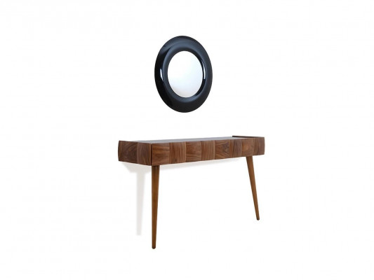 Commode Console Moderne en bois Table de console avec miroir Luxe Salon