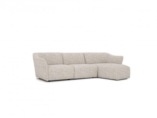 Coin Suite Canapé Blanc Canapé en forme de L Designer Moderne Salon Nouveau