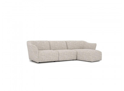 Coin Suite Canapé Blanc Canapé en forme de L Designer Moderne Salon Nouveau