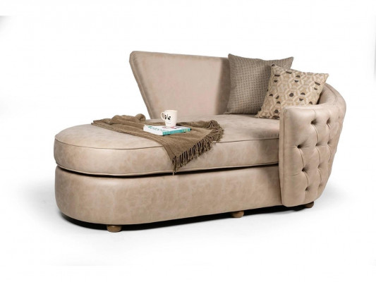 Design moderne chaise longue, transat, canapé de salon confortable.