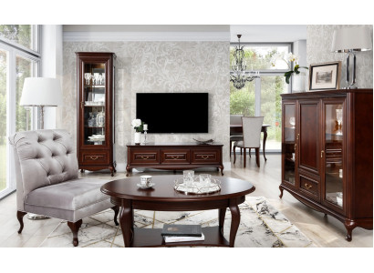 Buffet Armoire Meuble TV Téléviseur Télé Bois Marron Meuble Basse Support