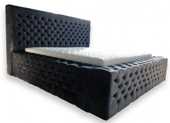 Chesterfield Betten modernes Hotelbett Doppelbett neu Modernes Kingsize-Bett