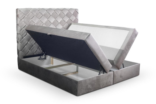 Lit Boxspring avec sommier Matelas Lits Chambre Chesterfield
