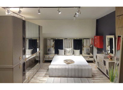 Ensemble de meubles de chambre moderne pour un confort contemporain