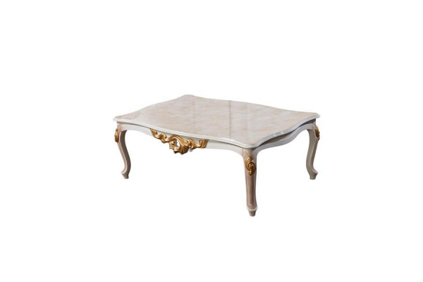 Design Klassischer Couchtisch Beistelltisch Sofa Wohnzimmertisch Möbel Holz