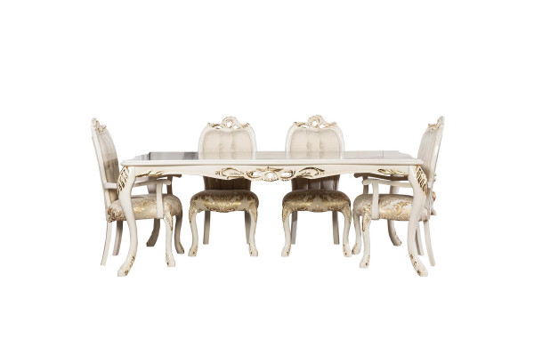 Chaise sans accoudoirs Chaises en bois Chaise de design en tissu de luxe Fauteuil Accoudoir nouveau Rembourrage