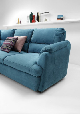 Canapé d'angle neuf canapés design modernes Tissu Bed Sofa L-forme Salon nouveau