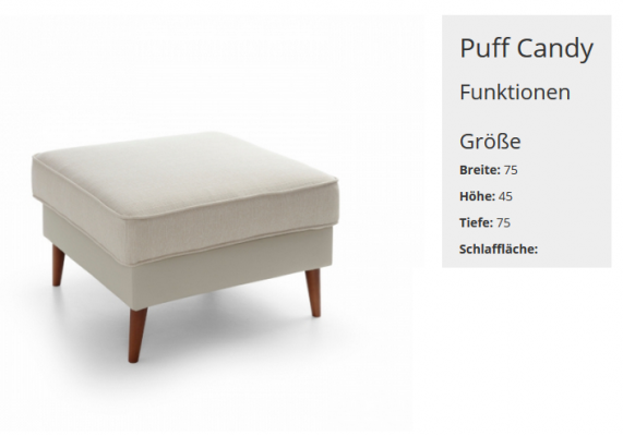 XXL Club Repose-pieds Tabouret de salon Ottoman Pufa Cuir Textile Décor Ottoman