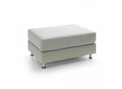 XXL tabouret club Club Lounge tabouret cuir textile Ottoman Designer Pufa
