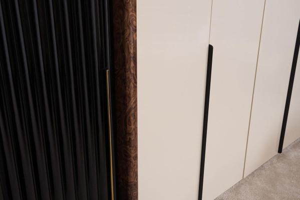 Armoires à vêtements Conception de garde-robe Bois Chambre à coucher Mobilier moderne