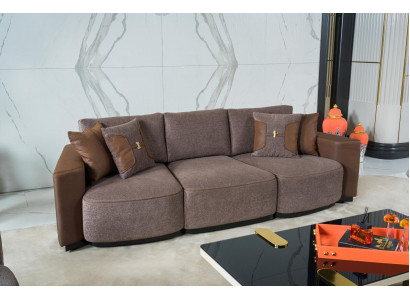 Canapé 3 places Canapés design Rembourrage Canapés Relax Siège Mobilier Moderne neuf