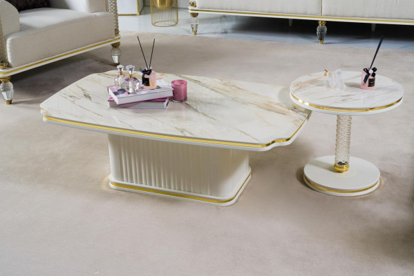 Table basse Table de salon Tables basses de luxe Table d'appoint Table de canapé Moderne