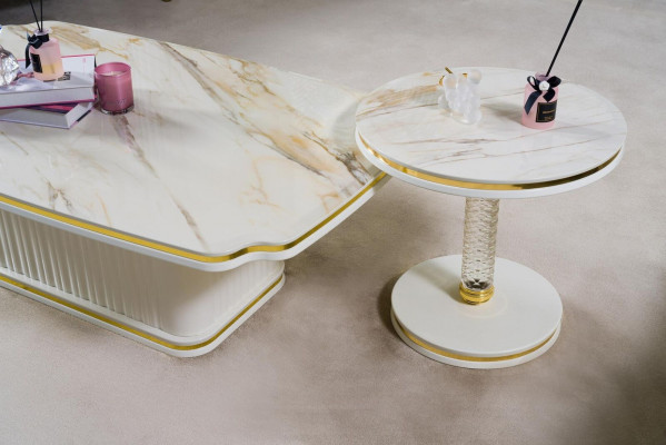 Table basse Table de salon Tables basses de luxe Table d'appoint Table de canapé Moderne