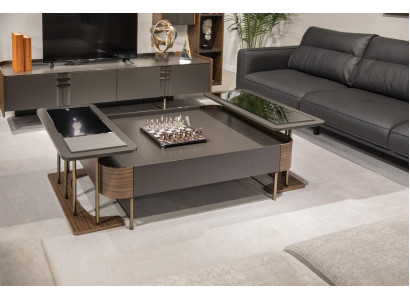 Table basse Table de salon Tables à café de luxe 2x Table d'appoint Table