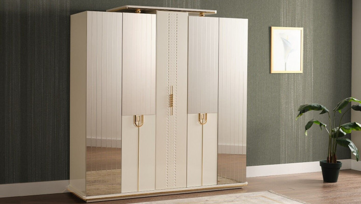 Armoire Armoire en bois Armoire Chambre Armoires de luxe nouvelles