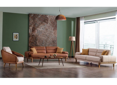 Ensemble de canapé 3+3+1 places Mobilier Ensemble de luxe Ensemble de canapé Ensemble moderne 3 pièces