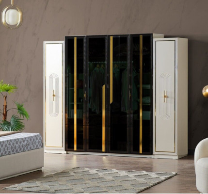 Armoires Armoires de chambre Design en bois Chambre d'enfants Mobilier moderne neuf