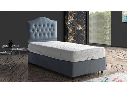 Conception de lit Luxe Chesterfield Mobilier de chambre Rembourrage moderne de luxe 90x190