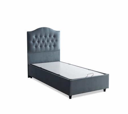 Conception de lit Luxe Chesterfield Mobilier de chambre Rembourrage moderne de luxe 90x190