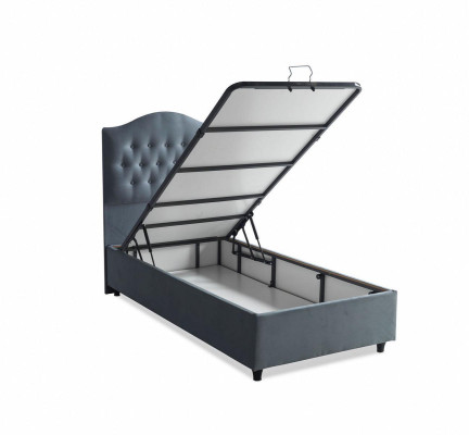 Conception de lit Luxe Chesterfield Mobilier de chambre Rembourrage moderne de luxe 90x190