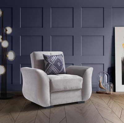 Design Siège Fauteuil Luxe Relax Textile Blanc Fauteuil Relax Moderne
