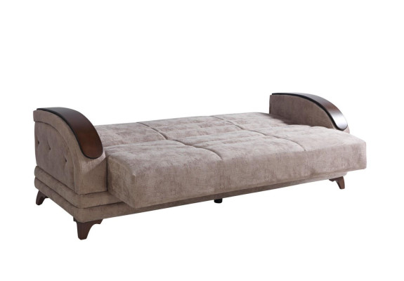 Ensemble de canapé 3+2+1+1 Salon en bois Canapé de luxe moderne en tissu Complet Moderne nouveau