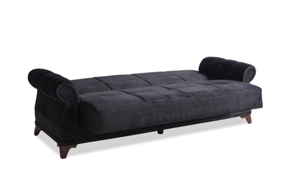 Ensemble de canapés 3+2+1+1 places en textile moderne complet comprenant 2 fauteuils et un canapé 3 places de luxe.