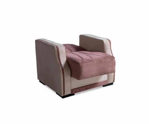 Ensemble de canapé 3+1 places Tissu Bois Canapé 3 places Fauteuil moderne Ensemble complet nouveau 3