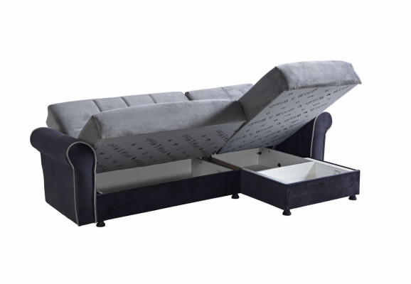 Canapé d'angle en forme de L textile Canapé Rembourrage de canapé Premium Moderne Nouveau 1
