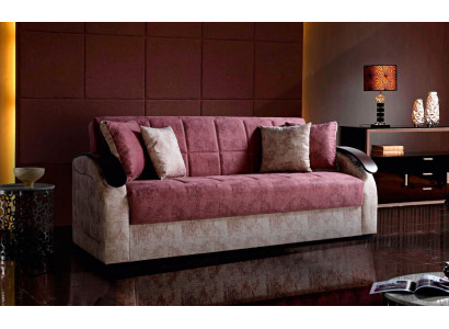 Canapé moderne rose 3 places Canapé relax trois places Canapé de luxe trois places Salon nouveau trois places