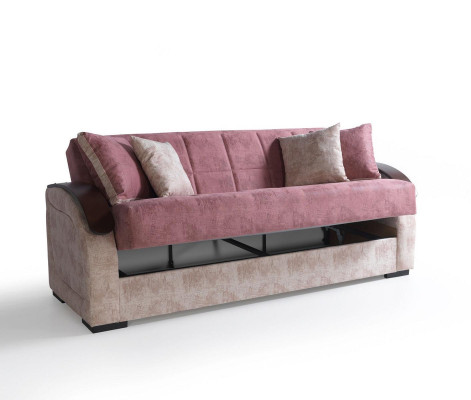 Canapé moderne rose 3 places Canapé relax trois places Canapé de luxe trois places Salon nouveau trois places