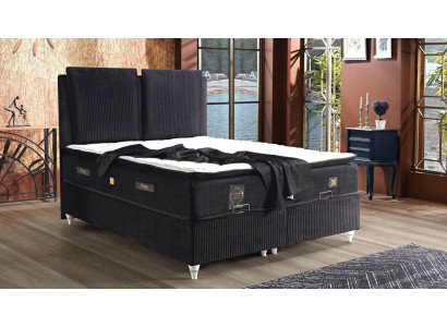 Conception de lit Lits de luxe sur mesure Mobilier de chambre à coucher moderne de luxe