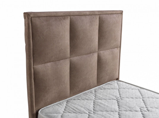 Design de lit Lits de luxe Rembourrage Mobilier de chambre Moderne 90x190