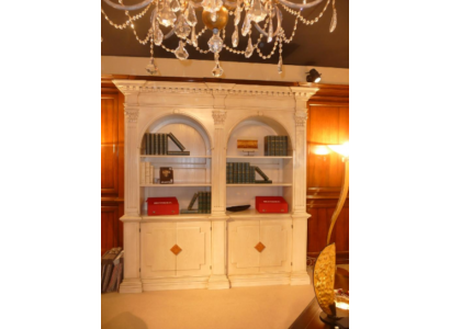Salon Bibliothèque Étagère Livres Armoires Buffet Bois massif