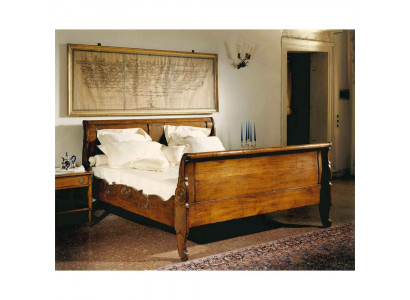 Lit Lits Lit double Chambre Bois Rembourrage Marron Lits doubles neufs
