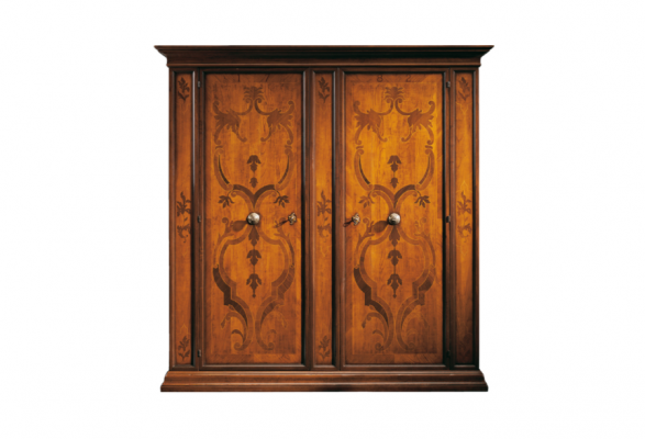 Meubles de garde-robe de luxe de ferme de campagne Armoires en bois de chambre à coucher