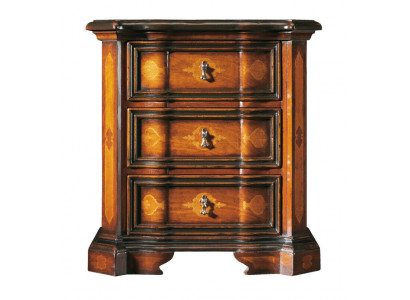 Table de chevet classique Table d'appoint Marron Design Table de nuit Console de nuit Mobilier