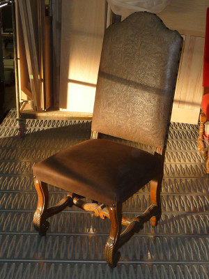 Chaises de design de luxe Chaise rembourrée Fauteuil Mobilier de bureau neuf Salle à manger Mobilier en bois