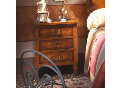 Table de chevet Mobilier de chambre à coucher Italie Table de chevet Armoire Tables de chevet Italie