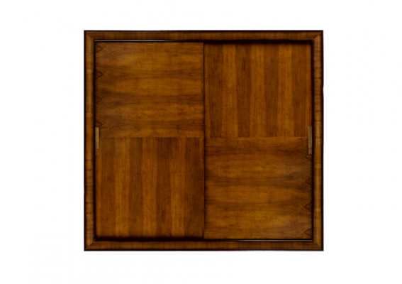 Armoire en bois brun Meubles Armoire de luxe Armoires à portes coulissantes neuves