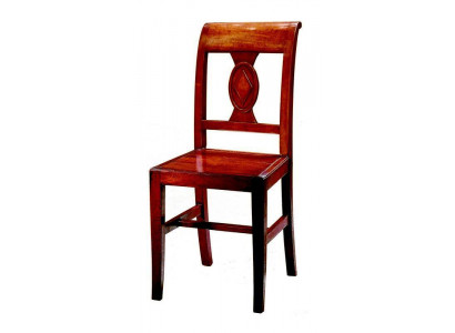 Salle à manger Siège en bois Design Chaise de luxe Fauteuil marron Chaise 1x Fauteuil Meubles neufs