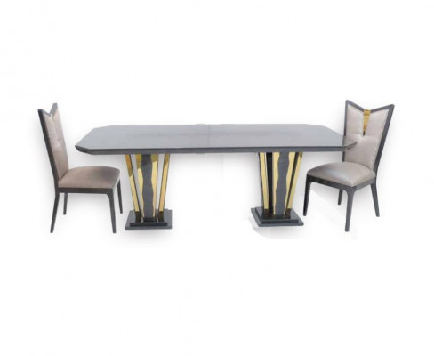Ensemble de salle à manger Table à manger avec 6 chaises Fauteuil Ensemble de salle à manger Ensemble de salle à manger Mobilier