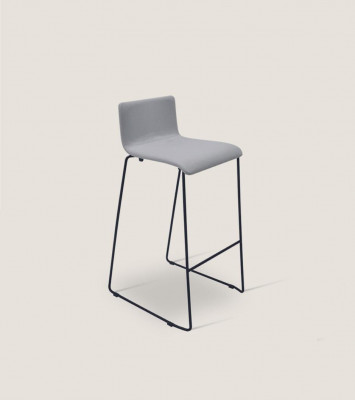 Haute tabouret de bar gris couvre-chaises de luxe Style de mobilier de designer