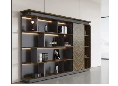Armoire de design Étagère Bibliothèque Étagère de classement Mobilier de bureau Étagère de mobilier de bureau