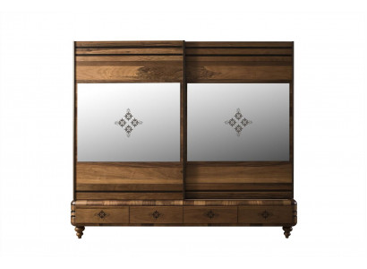 Armoire moderne Armoire de luxe Armoires en bois Chambre marron