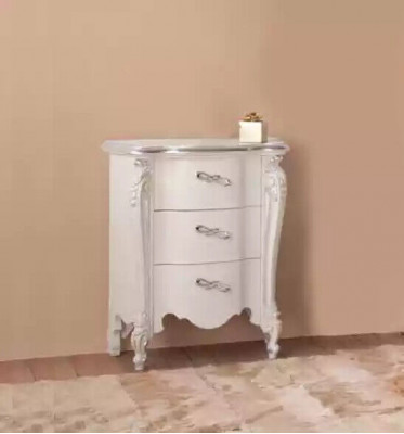 Ensemble de meubles de chambre complet en blanc, ensemble de meubles classiques 8 pièces neuf.