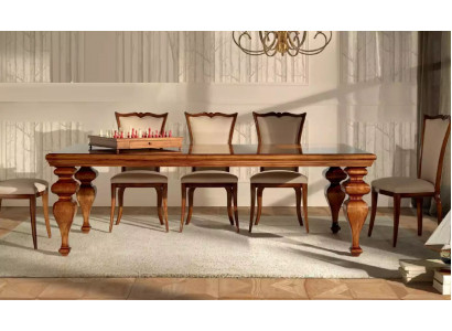 Salle à manger Suite Set Table classique 6 chaises 7pcs luxe complet