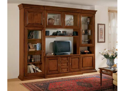 Salon Mobilier Unité murale style italien classique Meubles en bois neufs
